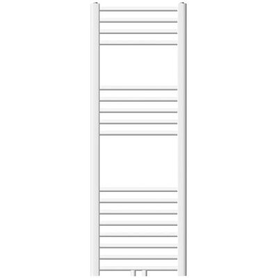 LuxeBath Badheizkörper 400x1200mm Weiß Heizkörper Gebogen mit Mittelanschluss LuxeBath Badheizkörper 400x1200mm Weiß Heizkörper Gebogen mit Mittelanschluss