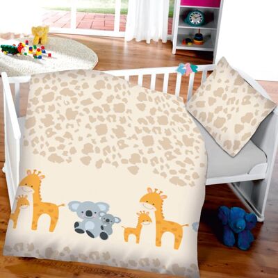 Bestlivings Kinder Bettwäsche 100 x 135 cm & 40 x 60 cm - Koala & Giraffe Bestlivings Kinder Bettwäsche 100 x 135 cm & 40 x 60 cm - Koala & Giraffe