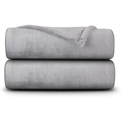 Bestlivings Kuscheldecke Cashmere Touch 150 x 200 cm Silber Bestlivings Kuscheldecke Cashmere Touch 150 x 200 cm Silber