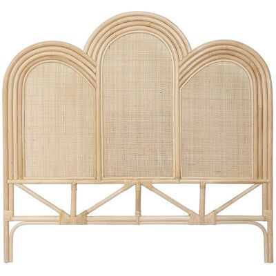 Vente-unique Bettkopfteil Jakobia Naturfarben Hell 145 cm Vente-unique Bettkopfteil Jakobia Naturfarben Hell 145 cm