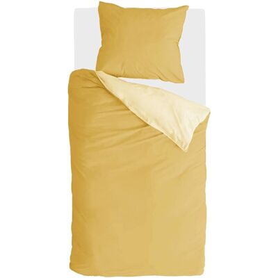 Bestlivings Bettwäsche-Set 135 x 200 cm Side Way Ocher-Yellow&White Bestlivings Bettwäsche-Set 135 x 200 cm Side Way Ocher-Yellow&White