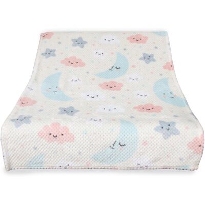 Bestlivings Kuscheldecke Cashmere Dots Kids Sonne Mond Sterne Bestlivings Kuscheldecke Cashmere Dots Kids Sonne Mond Sterne