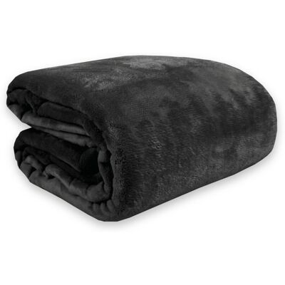 Bestlivings Kuscheldecke Teddy Fleece Sherpa Flanell 150 x 200 cm Schwarz Bestlivings Kuscheldecke Teddy Fleece Sherpa Flanell 150 x 200 cm Schwarz