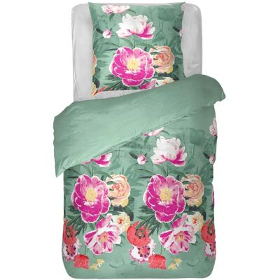 Bestlivings Bettwäsche Satin 80 x 80 cm & 135 x 200 cm Frühjahresblumen Grün Bestlivings Bettwäsche Satin 80 x 80 cm & 135 x 200 cm Frühjahresblumen Grün