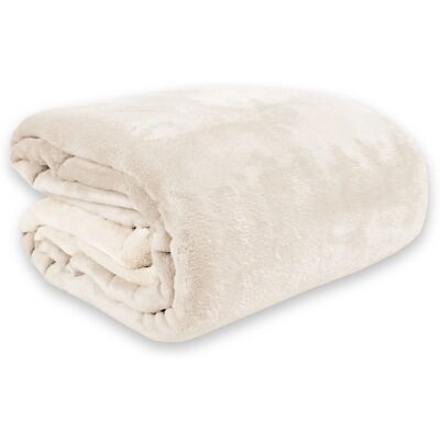Bestlivings Kuscheldecke Teddy Fleece Sherpa Flanell 150 x 200 cm Creme Bestlivings Kuscheldecke Teddy Fleece Sherpa Flanell 150 x 200 cm Creme