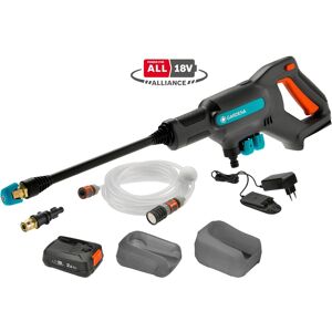 Gardena Akku-Mitteldruckreiniger AquaClean 24/18V P4A Set Gardena Akku-Mitteldruckreiniger AquaClean 24/18V P4A Set