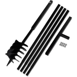 vidaXL Erdbohrer mit Griff 180 mm Verlängerungsrohr 5 m 270531 vidaXL Erdbohrer mit Griff 180 mm Verlängerungsrohr 5 m 270531