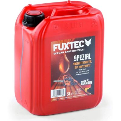 Fuxtec Kettenschmieröl - 5L - Hochwertiges Schmiermittel für Kettensägen, Rasenmäher, Gartenmaschinen Fuxtec Kettenschmieröl - 5L - Hochwertiges Schmiermittel für Kettensägen, Rasenmäher, Gartenmaschinen