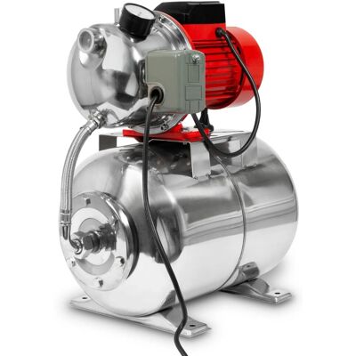 EBERTH Hauswasserwerk 3600 L/h 750W 24L Druckkessel aus Edelstahl EBERTH Hauswasserwerk 3600 L/h 750W 24L Druckkessel aus Edelstahl
