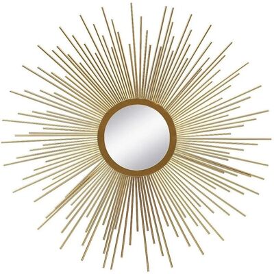 Vente-unique Wandspiegel Levanzo Goldfarben 70 cm Vente-unique Wandspiegel Levanzo Goldfarben 70 cm