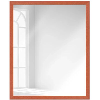 WANDStyle Wandspiegel H960 aus Massivholz in Kirschbaum-Optik 53 x 63 cm im Stil Modern WANDStyle Wandspiegel H960 aus Massivholz in Kirschbaum-Optik 53 x 63 cm im Stil Modern