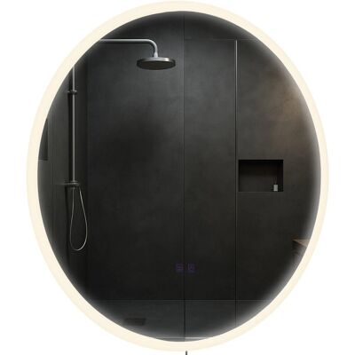 DELUKE Badspiegel LINZ 70 mit Bluetooth 70x3,5x70cm Glas Klarglas Badezimmerspiegel Wandspiegel DELUKE Badspiegel LINZ 70 mit Bluetooth 70x3,5x70cm Glas Klarglas Badezimmerspiegel Wandspiegel