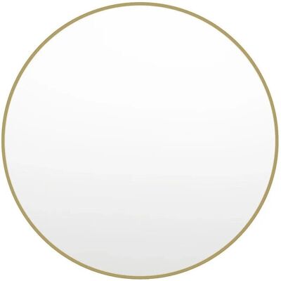 Vente-unique Wandspiegel Rondia Goldfarben 150 cm Vente-unique Wandspiegel Rondia Goldfarben 150 cm