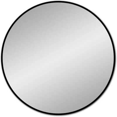 Aica Sanitär Wandspiegel mit Schwarz Rahmen 70 cm Badspiegel Spiegel HD Aica Sanitär Wandspiegel mit Schwarz Rahmen 70 cm Badspiegel Spiegel HD