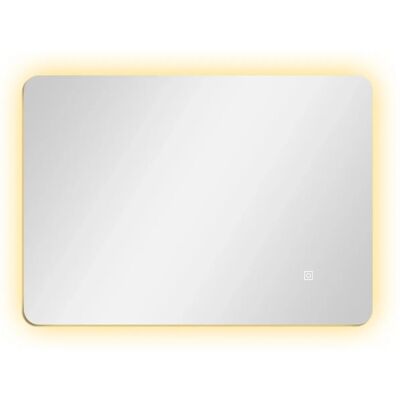 Aica Sanitär Badspiegel 60x40 cm Spiegel mit LED Beleuchtung Touch Wandschalter Beschlagfrei Drei Lichtfarbe Dimmbar Memory Neutral-Warm-Kaltweiß Aica Sanitär Badspiegel 60x40 cm Spiegel mit LED Beleuchtung Touch Wandschalter Beschlagfrei Drei Lichtfarbe Dimmbar Memory Neutral-Warm-Kaltweiß