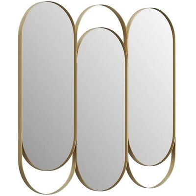 Vente-unique Wandspiegel Jichimi Goldfarben 76 cm Vente-unique Wandspiegel Jichimi Goldfarben 76 cm