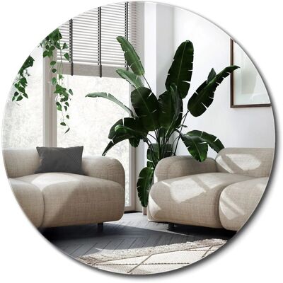 Wallfluent Runder Spiegel Ohne Rahmen 100x100 cm Boho Spiegel Rund Spiegel Rund Badezimmerspiegel Rund Wallfluent Runder Spiegel Ohne Rahmen 100x100 cm Boho Spiegel Rund Spiegel Rund Badezimmerspiegel Rund