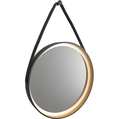DSK Design LED-Lichtspiegel rund Black Verano Ø 55 cm DSK Design LED-Lichtspiegel rund Black Verano Ø 55 cm