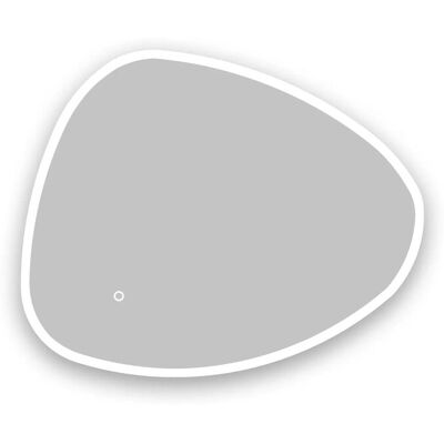 Aica Sanitär Badspiegel 80x65 cm Beschlagfrei Drei Lichtfarbe Dimmbar Memory Touch Wandschalter Neutral-Warm-Kaltweiß Spiegel mit LED Beleuchtung Aica Sanitär Badspiegel 80x65 cm Beschlagfrei Drei Lichtfarbe Dimmbar Memory Touch Wandschalter Neutral-Warm-Kaltweiß Spiegel mit LED Beleuchtung