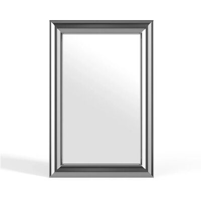 Vente-unique Wandspiegel Boraya Silberfarben 80 cm Vente-unique Wandspiegel Boraya Silberfarben 80 cm