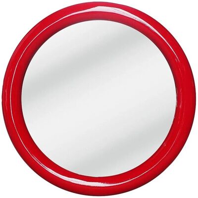 Vente-unique Wandspiegel Maelo Rot 60 cm Vente-unique Wandspiegel Maelo Rot 60 cm