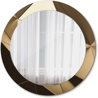 Tulup Bedruckter Spiegel Moderne Abstraktion 70x70 cm Runder Spiegel Bedrucktem Rahmen Dekorative Spiegel Spiegel mit Ornamenten Tulup Bedruckter Spiegel Moderne Abstraktion 70x70 cm Runder Spiegel Bedrucktem Rahmen Dekorative Spiegel Spiegel mit Ornamenten