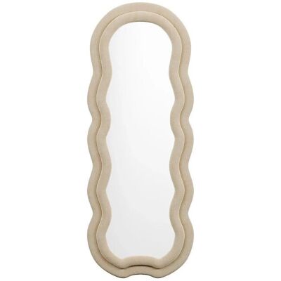 Vente-unique Wandspiegel Linoa Beige 60 cm Vente-unique Wandspiegel Linoa Beige 60 cm