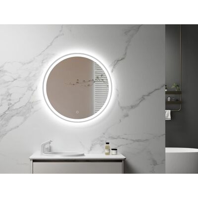 DSK LED-Lichtspiegel Silver Lagos Ø 60 cm DSK LED-Lichtspiegel Silver Lagos Ø 60 cm