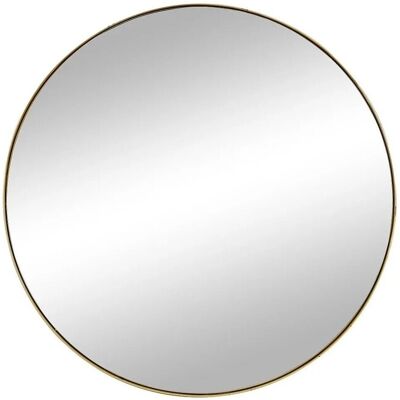 Vente-unique Wandspiegel Jaffrel Goldfarben 80 cm Vente-unique Wandspiegel Jaffrel Goldfarben 80 cm