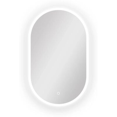 Aica Sanitär Badspiegel Rennbahn 45x75 cm Spiegel mit LED Beleuchtung Neutral-Warm-Kaltweiß Dimmbar Memory Touch Wandschalter Beschlagfrei Aica Sanitär Badspiegel Rennbahn 45x75 cm Spiegel mit LED Beleuchtung Neutral-Warm-Kaltweiß Dimmbar Memory Touch Wandschalter Beschlagfrei