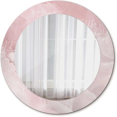 Tulup Spiegel mit Motivdruck Rosa Stein 60x60 cm Runder Spiegel Aufdruck Spiegel Ornament Spiegel Ornamente Tulup Spiegel mit Motivdruck Rosa Stein 60x60 cm Runder Spiegel Aufdruck Spiegel Ornament Spiegel Ornamente