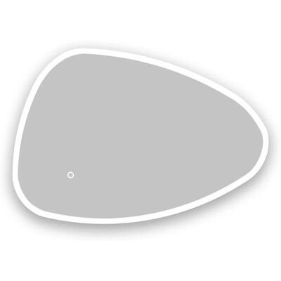 Aica Sanitär Badspiegel 80x55 cm Beschlagfrei Drei Lichtfarbe Dimmbar Memory Touch Wandschalter Neutral-Warm-Kaltweiß Spiegel mit LED Beleuchtung Aica Sanitär Badspiegel 80x55 cm Beschlagfrei Drei Lichtfarbe Dimmbar Memory Touch Wandschalter Neutral-Warm-Kaltweiß Spiegel mit LED Beleuchtung