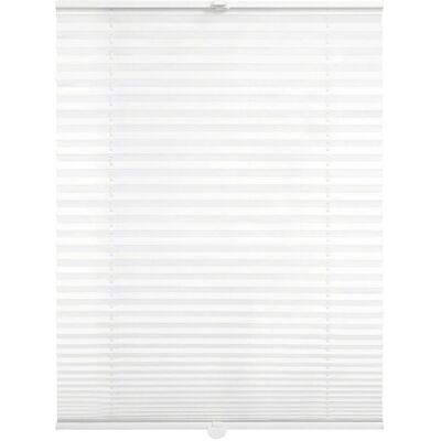 SALCAR Plissee Klemmfix Faltrollo Fensterrollo ohne Bohren Verspannt Blickdicht Sonnenschutz mit Klemmträger im Fixmaß für Fenster und Türen 100x140cm SALCAR Plissee Klemmfix Faltrollo Fensterrollo ohne Bohren Verspannt Blickdicht Sonnenschutz mit Klemmträger im Fixmaß für Fenster und Türen 100x140cm