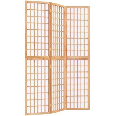 vidaXL 120x170 cm Braune Faltbare Japanische Raumteiler Shoji vidaXL 120x170 cm Braune Faltbare Japanische Raumteiler Shoji