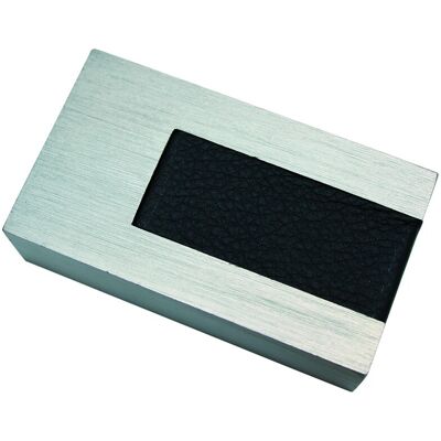 Gardinia Endstück Luxor Stripe Stahl-gebürstet/Schwarz 2-er Pack Gardinia Endstück Luxor Stripe Stahl-gebürstet/Schwarz 2-er Pack