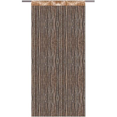 Arsvita Fadenvorhang Fadengardine Gardine Vorhang Metall-Optik 140 cm x 250 cm Stangendurchzug Gold Arsvita Fadenvorhang Fadengardine Gardine Vorhang Metall-Optik 140 cm x 250 cm Stangendurchzug Gold