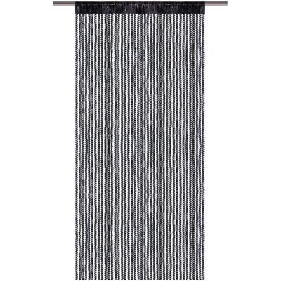 Bestlivings Fadenvorhand Fadengardine Vorhang Gardine Schwarz 140 cm x 250 cm Bestlivings Fadenvorhand Fadengardine Vorhang Gardine Schwarz 140 cm x 250 cm