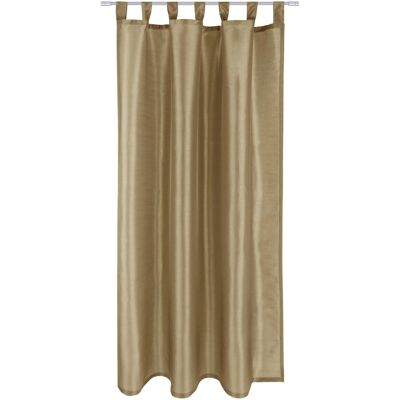 Bestlivings Gardine Blickdicht 140 cm x 245 cm Schlaufen Taupe Dunkel Bestlivings Gardine Blickdicht 140 cm x 245 cm Schlaufen Taupe Dunkel