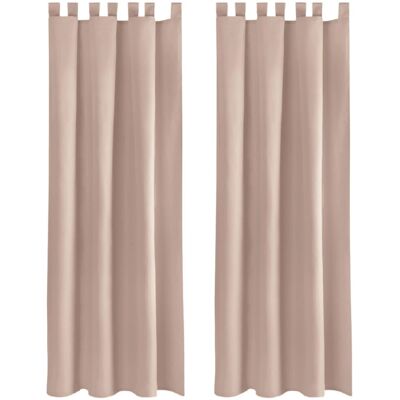 Bestlivings 2er Set Dekoschal EllenSchlaufe mit Raffhalter & Haken 140 x 245 cm Sandgrau Bestlivings 2er Set Dekoschal EllenSchlaufe mit Raffhalter & Haken 140 x 245 cm Sandgrau