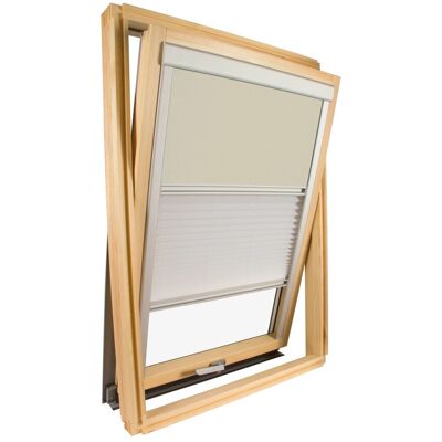 Avosdim - Store Duo Velux - Beige - Fenster-Rollo Avosdim - Store Duo Velux - Beige - Fenster-Rollo