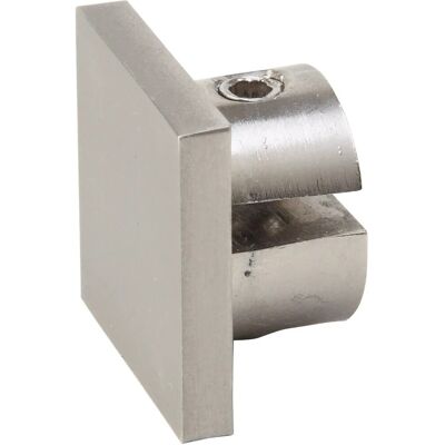 Mydeco Gardinenstange-Endstück End Edelstahl-Optik 1,8 cm x 1,8 cm Mydeco Gardinenstange-Endstück End Edelstahl-Optik 1,8 cm x 1,8 cm
