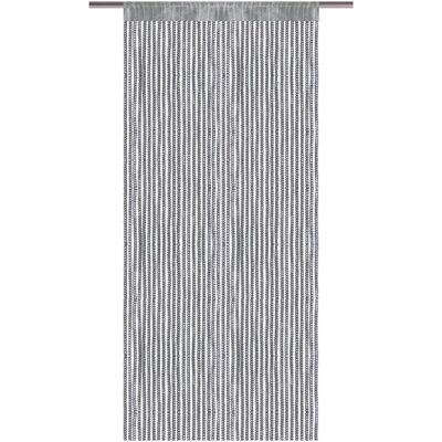 Arsvita Fadenvorhang Fadengardine Gardine Vorhang Metall-Optik 140 cm x 250 cm Stangendurchzug Dunkelgrau Arsvita Fadenvorhang Fadengardine Gardine Vorhang Metall-Optik 140 cm x 250 cm Stangendurchzug Dunkelgrau