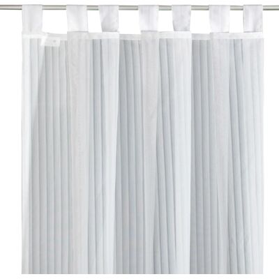 Arsvita Gardine Lisa Weiß 135 cm x 245 cm Schlaufe Arsvita Gardine Lisa Weiß 135 cm x 245 cm Schlaufe