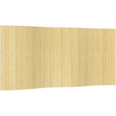 vidaXL Paravent Hell Natur Breite 400 cm Höhe 165 cm Bambus 377000 vidaXL Paravent Hell Natur Breite 400 cm Höhe 165 cm Bambus 377000