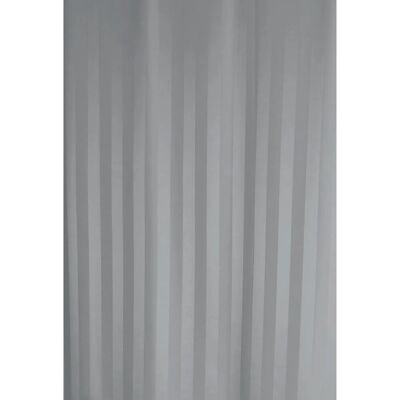 Euroshowers Duschvorhang Zober Grau 180 x 200 cm mit 12 Ringen Euroshowers Duschvorhang Zober Grau 180 x 200 cm mit 12 Ringen