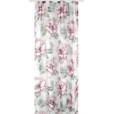 Arsvita Gardine Universalband 140 cm x 245 cm Voile mit Druck Flower 2er Pack Arsvita Gardine Universalband 140 cm x 245 cm Voile mit Druck Flower 2er Pack