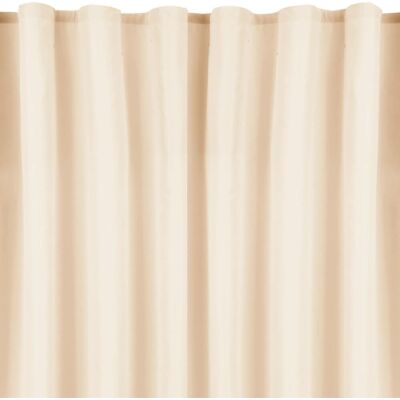 Bestlivings 2er Set Dekoschal Ellen Universalband Inkl. Raffhalter 140 cm x 145 cm Beige Bestlivings 2er Set Dekoschal Ellen Universalband Inkl. Raffhalter 140 cm x 145 cm Beige