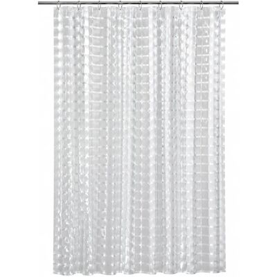 Euroshowers Duschvorhang 3D EVA 180 x 200 cm Transparent Euroshowers Duschvorhang 3D EVA 180 x 200 cm Transparent