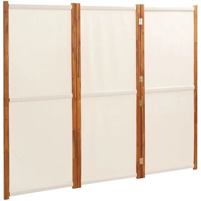 vidaXL 6-Panel Raumteiler Cremeweiß - Raumteiler vidaXL 6-Panel Raumteiler Cremeweiß - Raumteiler