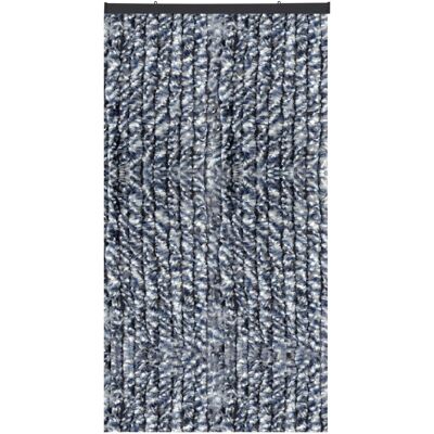 Arsvita Flauschvorhang Flauschgardine Vorhang 90 cm x 220 cm Meliert Blau Weiß Silber Arsvita Flauschvorhang Flauschgardine Vorhang 90 cm x 220 cm Meliert Blau Weiß Silber